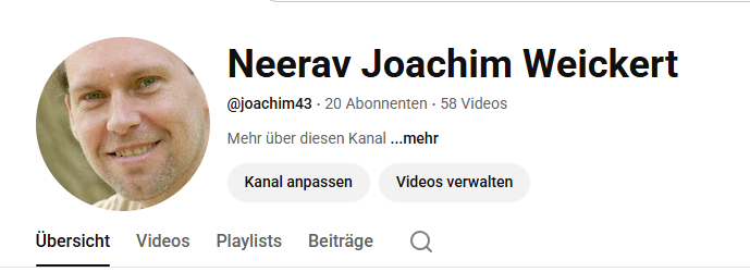 Mein You-Tube Kanal